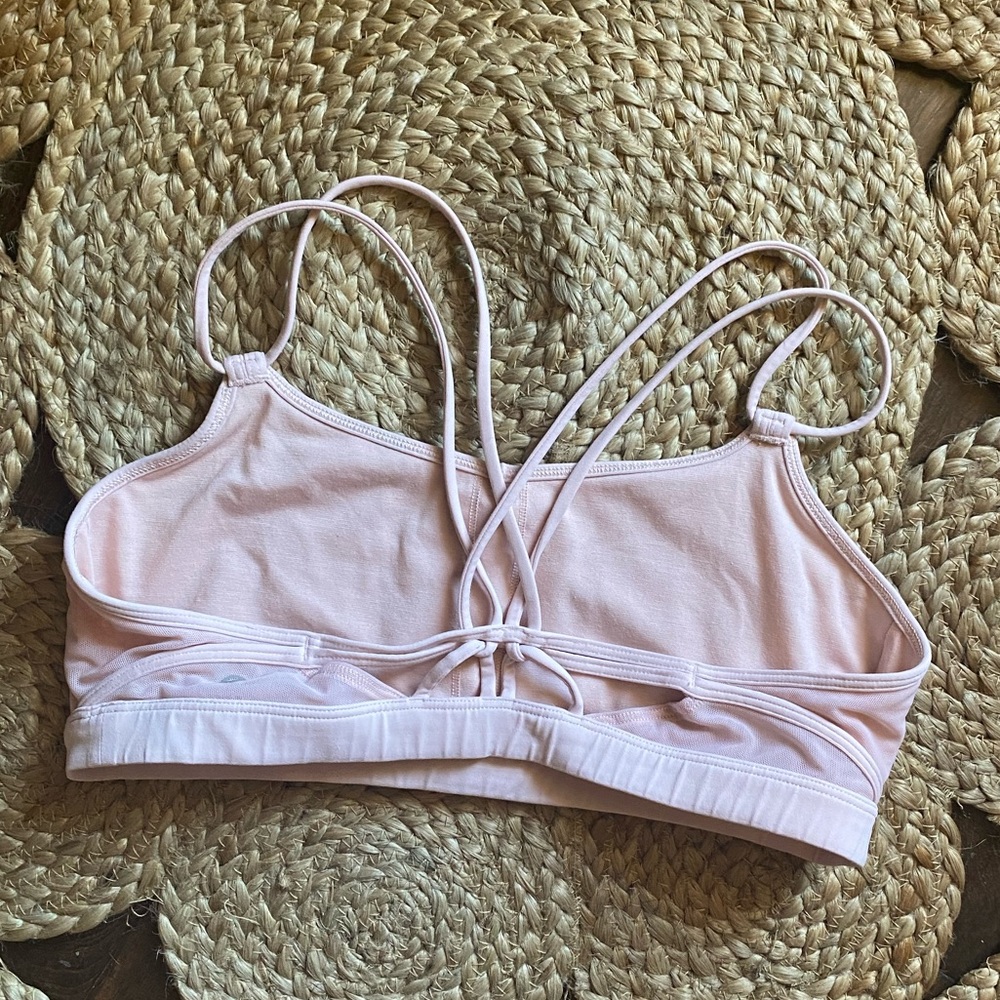 LULULEMON PINK SPORTS BRA SZ 10